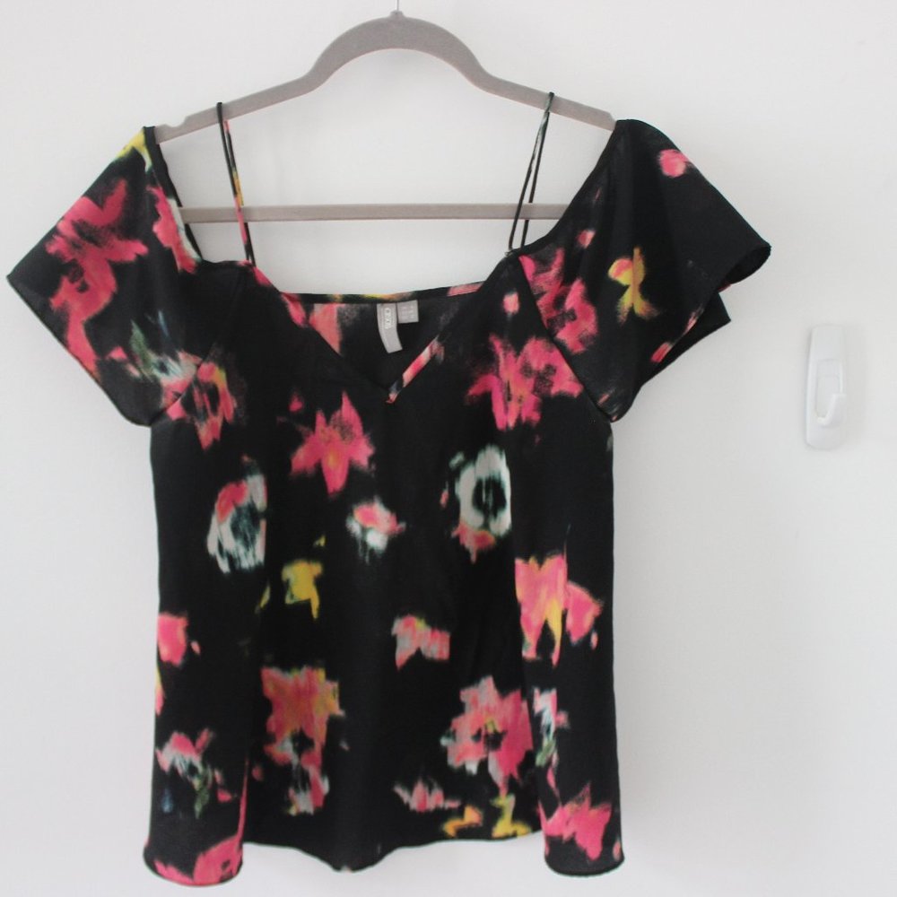 Asos off-shoulder strappy top